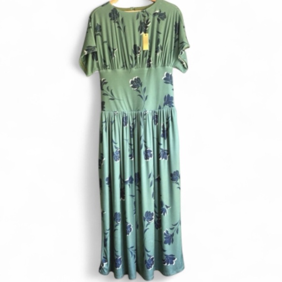 Alexa Admor New Floral Green Maxi Dress - Picture 3 of 4